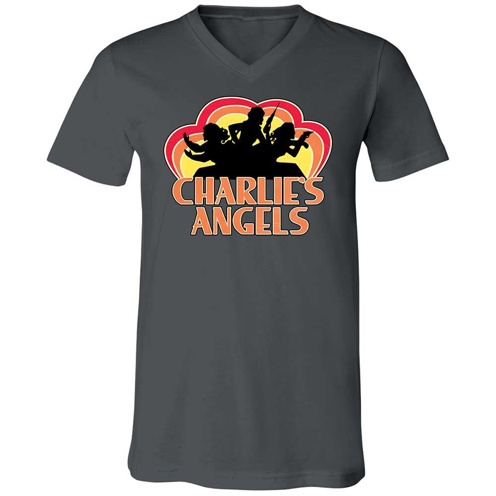 Unisex V-Neck T-Shirt - Z4CVRML5 - Asphalt - 13