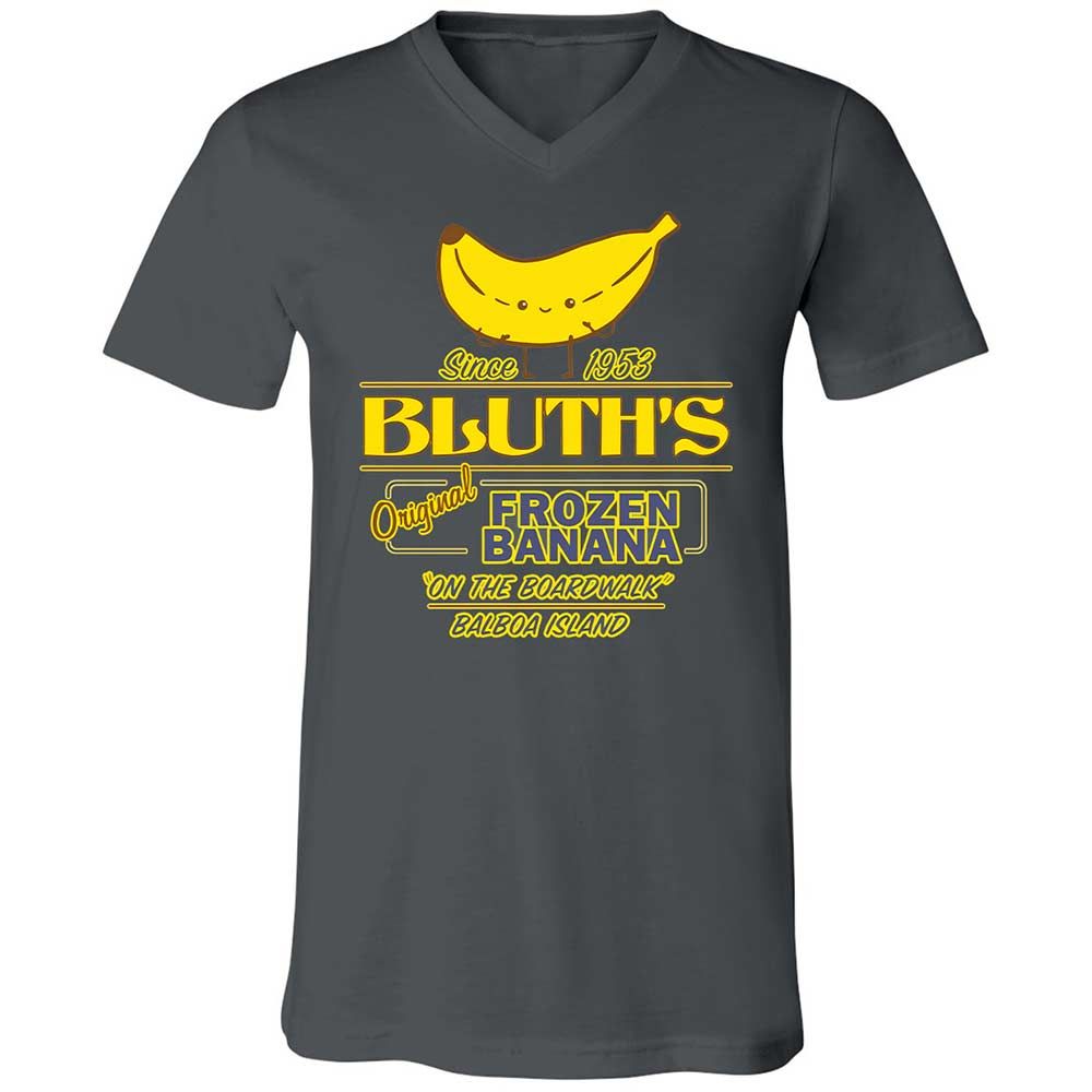 Unisex V-Neck T-Shirt - CVJP61S8 - Asphalt - 13