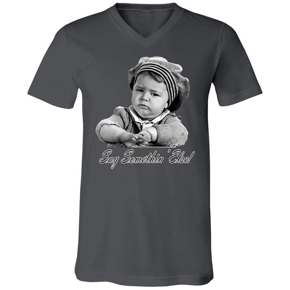 Unisex V-Neck T-Shirt - JNEKELRB - Asphalt - 13