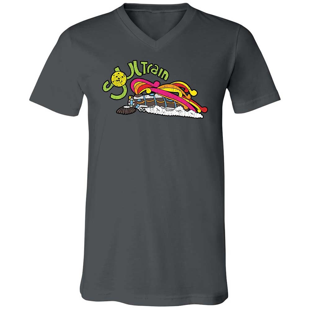 Unisex V-Neck T-Shirt - X5GFR4KM - Asphalt - 13