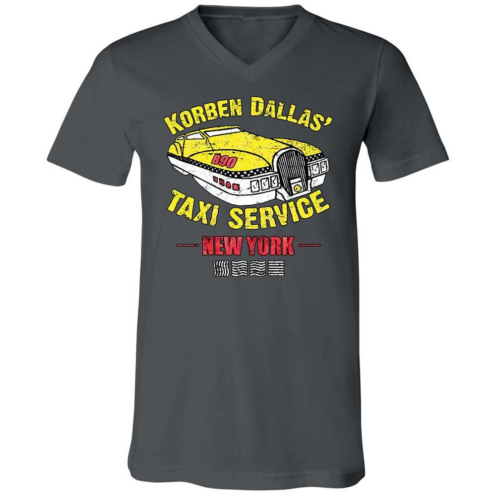 Unisex V-Neck T-Shirt - DMQGD5WP - Asphalt - 13
