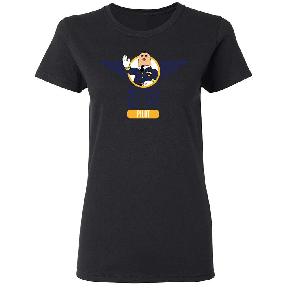 Women's T-Shirt - B1D2WJWU - Black - 13