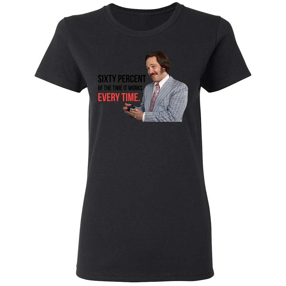 Women's T-Shirt - 871B9KUT - Black - 13