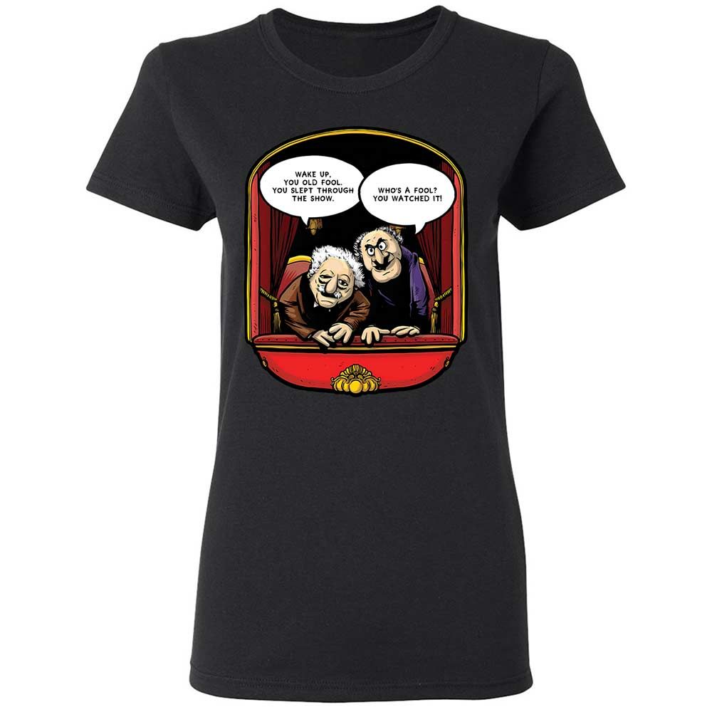 Statler and Waldorf (Wake Up) - Black - 13