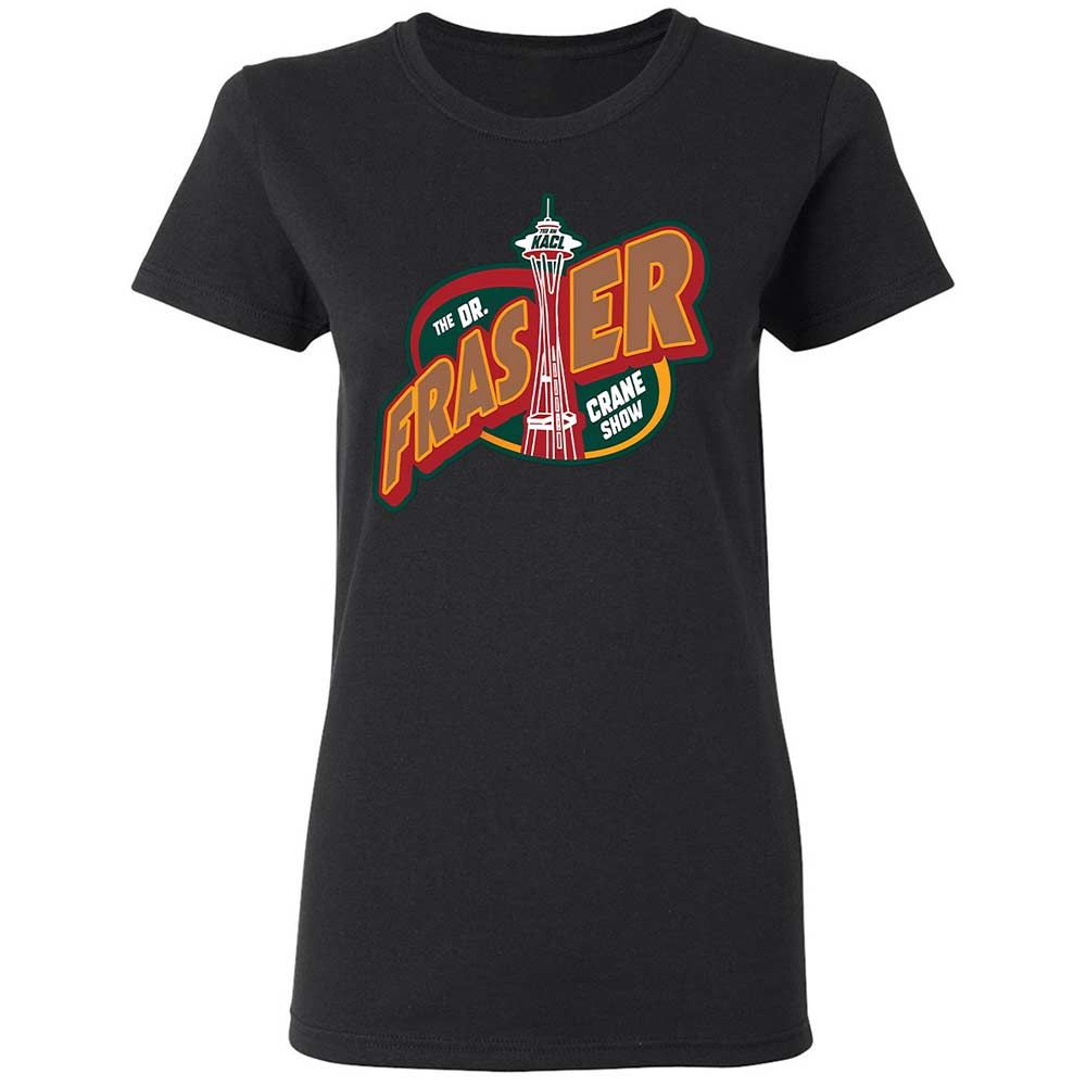 Women's T-Shirt - 932K5MGZ - Black - 13