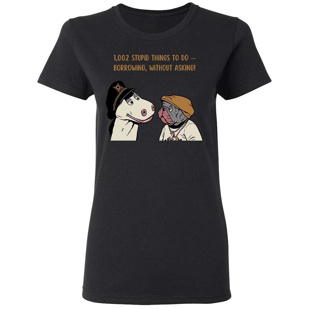Women's T-Shirt - WTE9UQTB - Black - 13