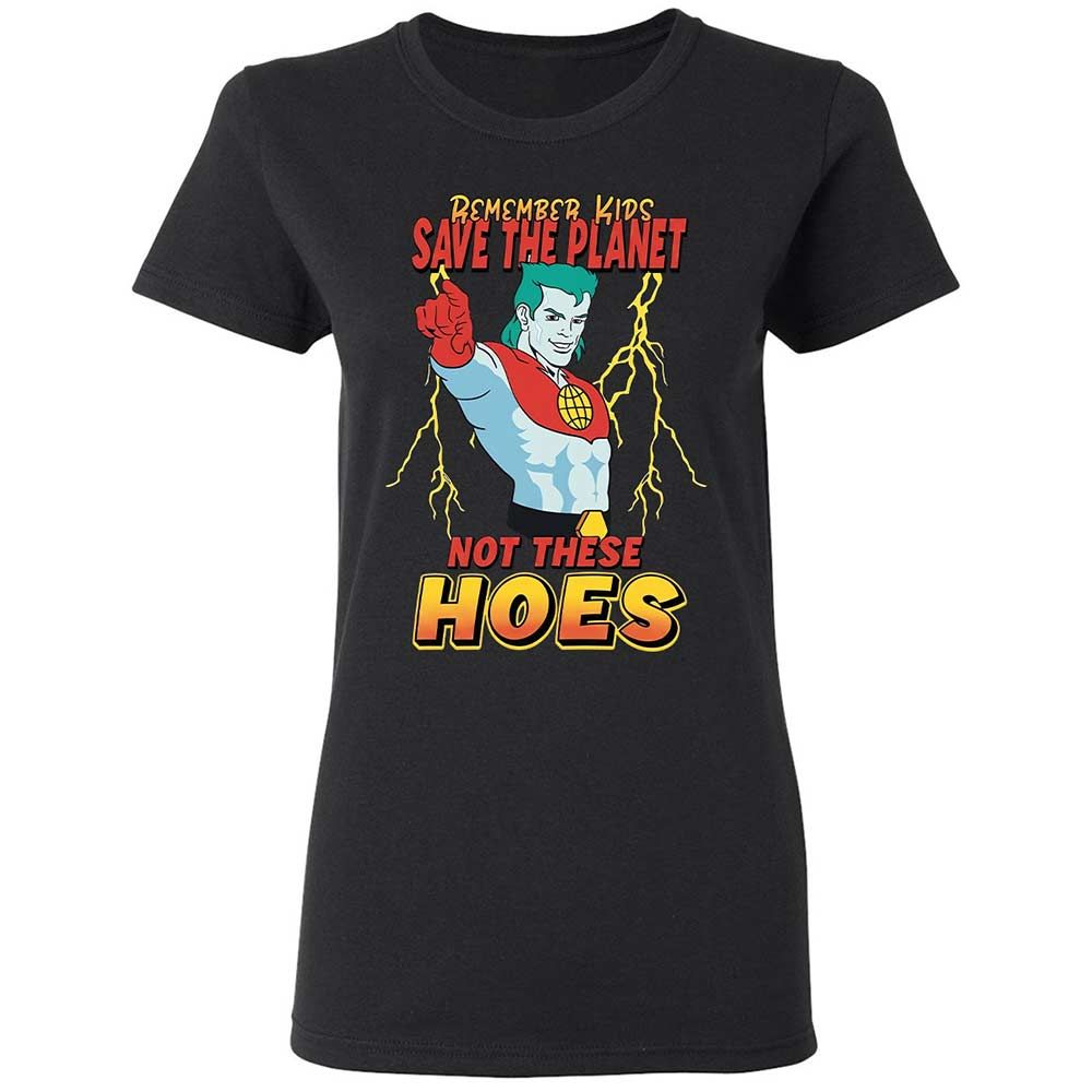 Women's T-Shirt - HUWJ3X9Z - Black - 13