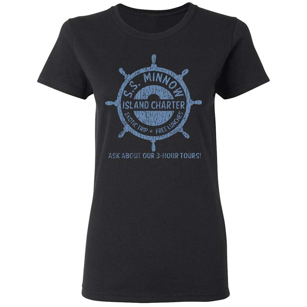 Women's T-Shirt - NWV5GF6Z - Black - 13