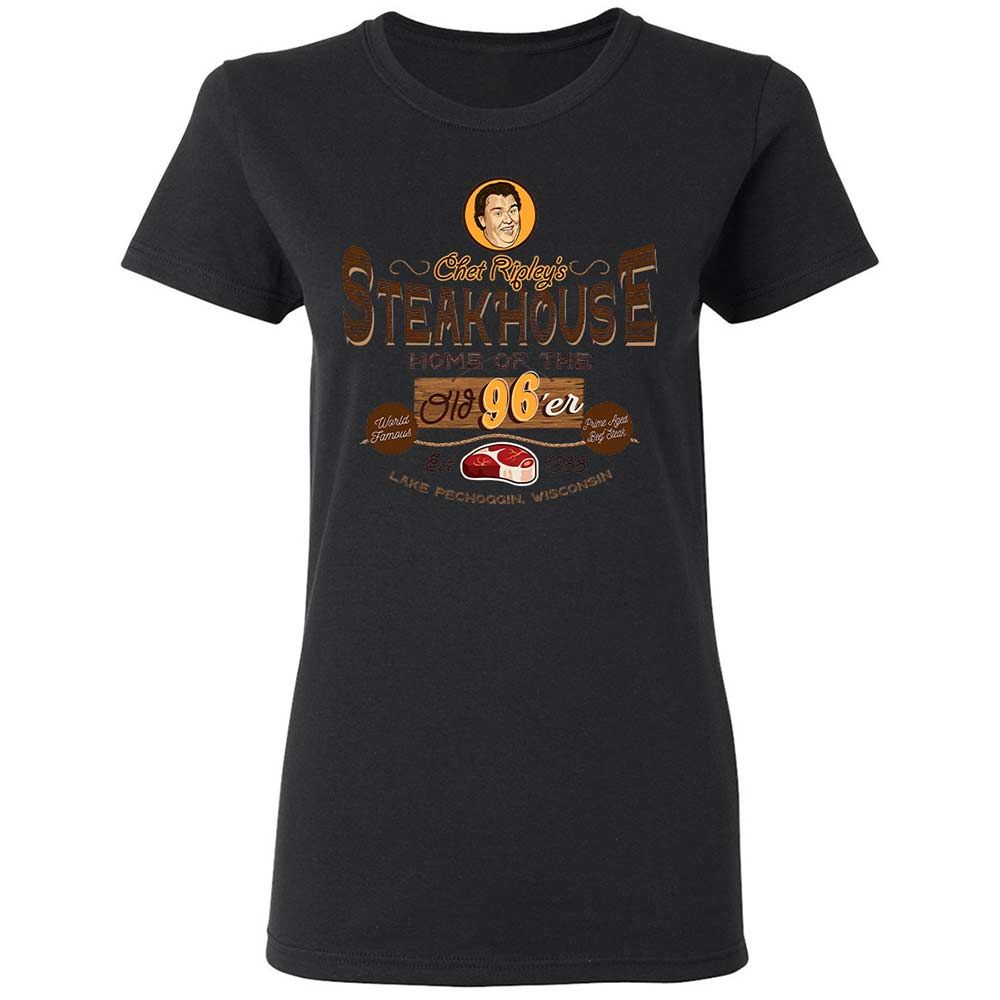 Women's T-Shirt - EY76KWZU - Black - 13