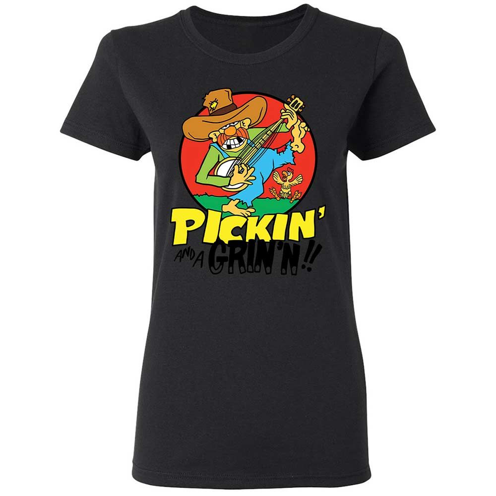 Pickin' and a Grinnin - Black - 13