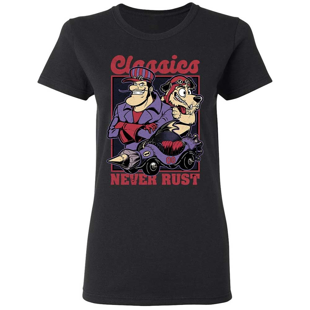 Women's T-Shirt - HCK89CA7 - Black - 13