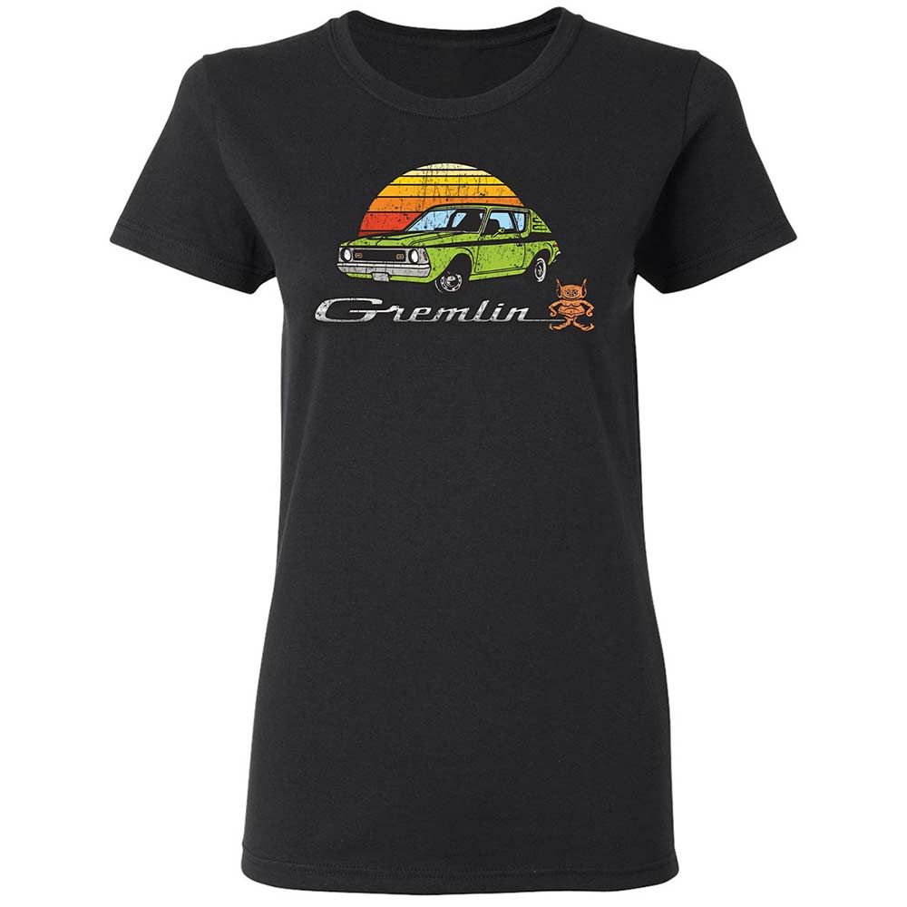 Women's T-Shirt - QVPV3AQR - Black - 13