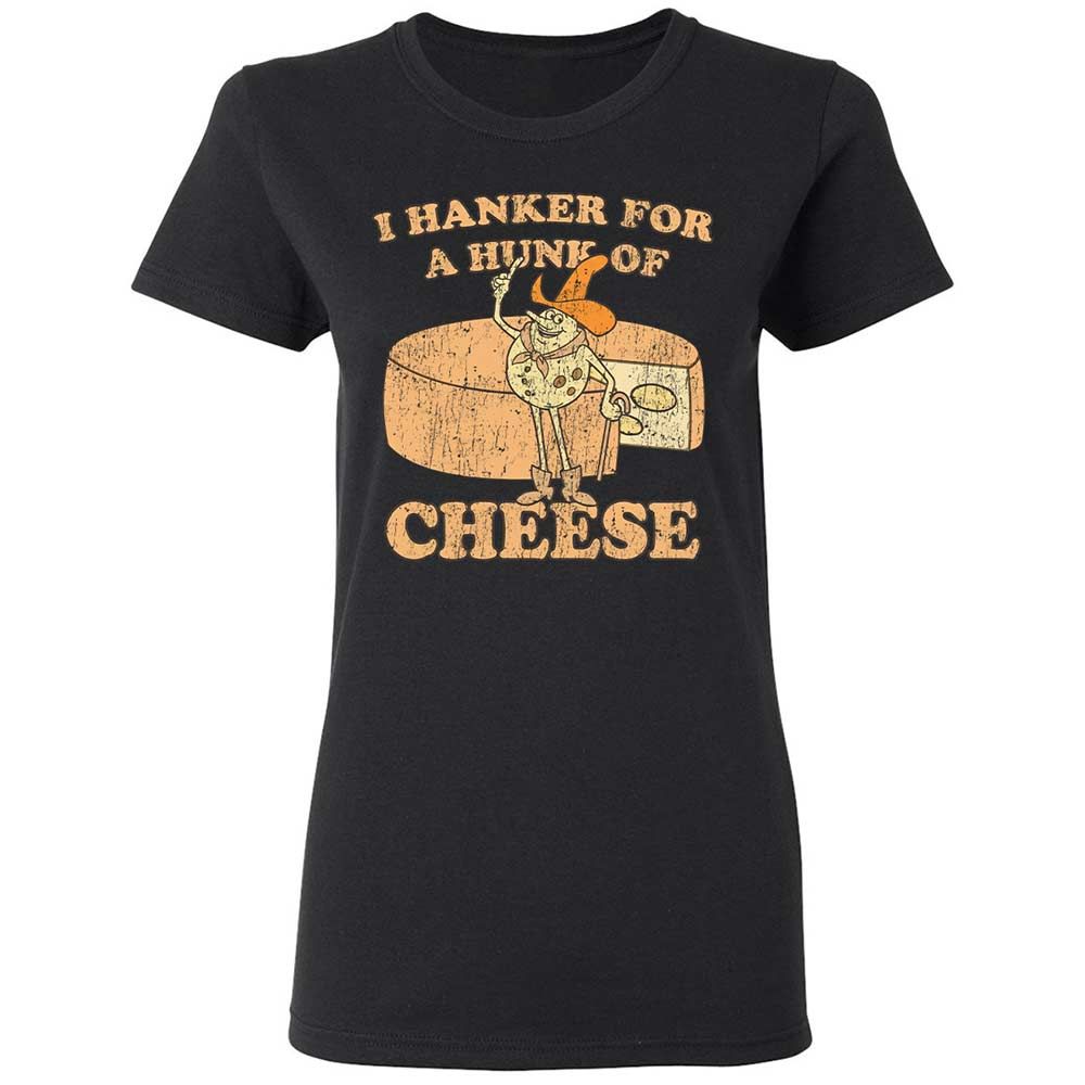 Hanker For A Hunk Of Cheese - Black - 13