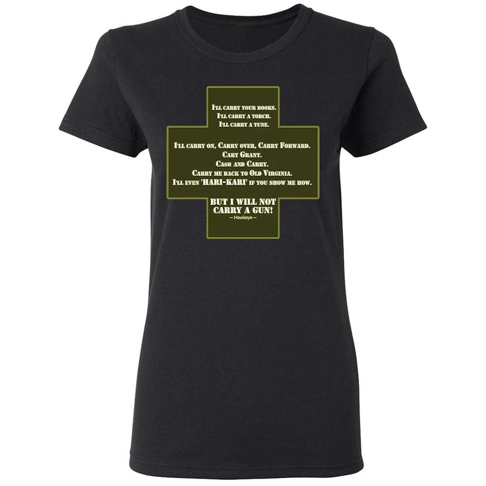 I Will Not Carry a Gun - Black - 13