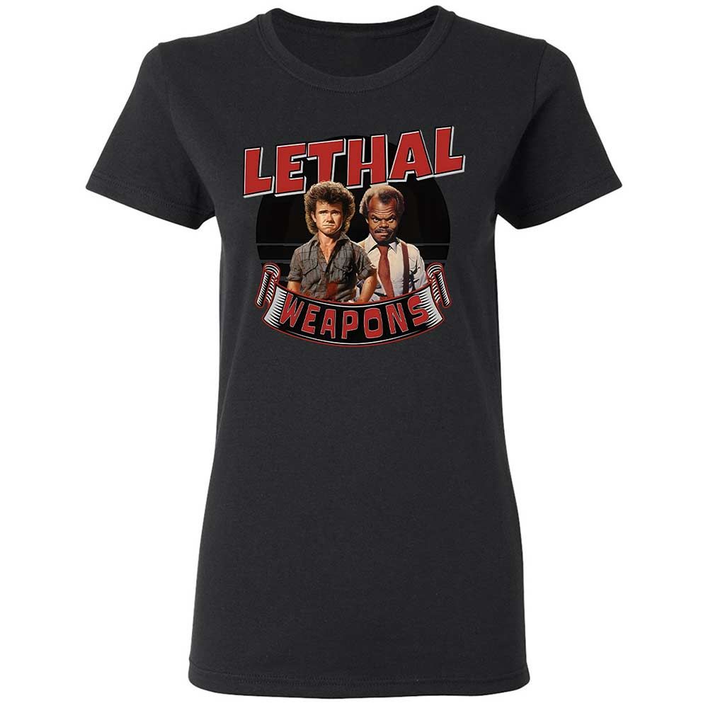 Women's T-Shirt - LY6LW5XB - Black - 13