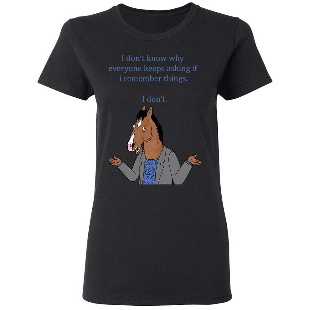 Women's T-Shirt - FR46AMQY - Black - 13