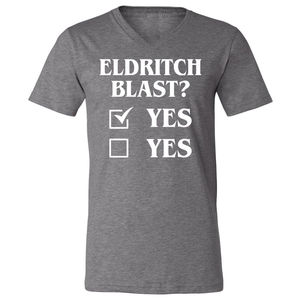 Unisex V-Neck T-Shirt - ARAFVXQN - Deep Heather - 13