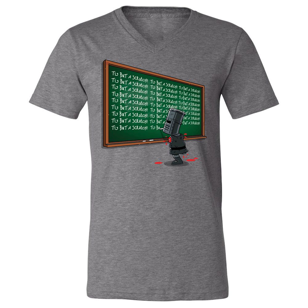 Unisex V-Neck T-Shirt - 3GNHZJWW - Deep Heather - 13