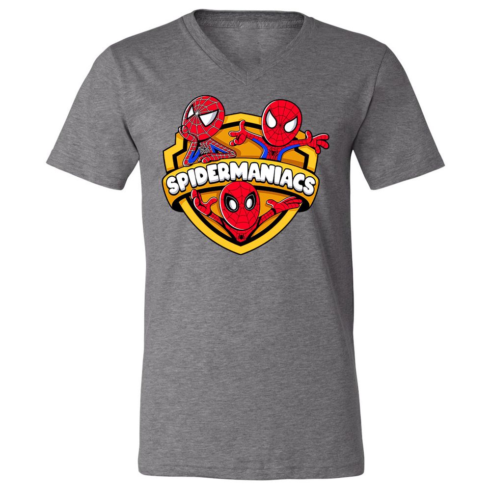 Unisex V-Neck T-Shirt - TTYDBV38 - Deep Heather - 13