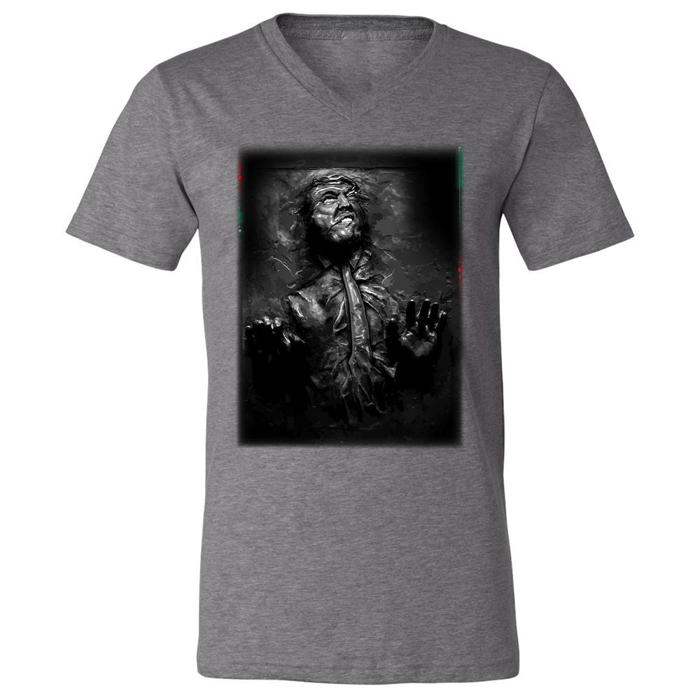 Unisex V-Neck T-Shirt - 2WBVV9WD - Deep Heather - 13