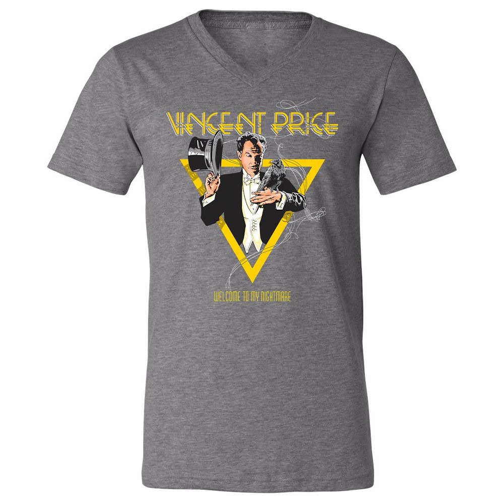 Unisex V-Neck T-Shirt - K8RSXQXG - Deep Heather - 13