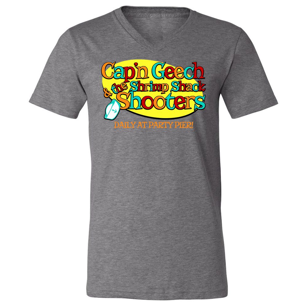 Unisex V-Neck T-Shirt - UYNWFEAZ - Deep Heather - 13