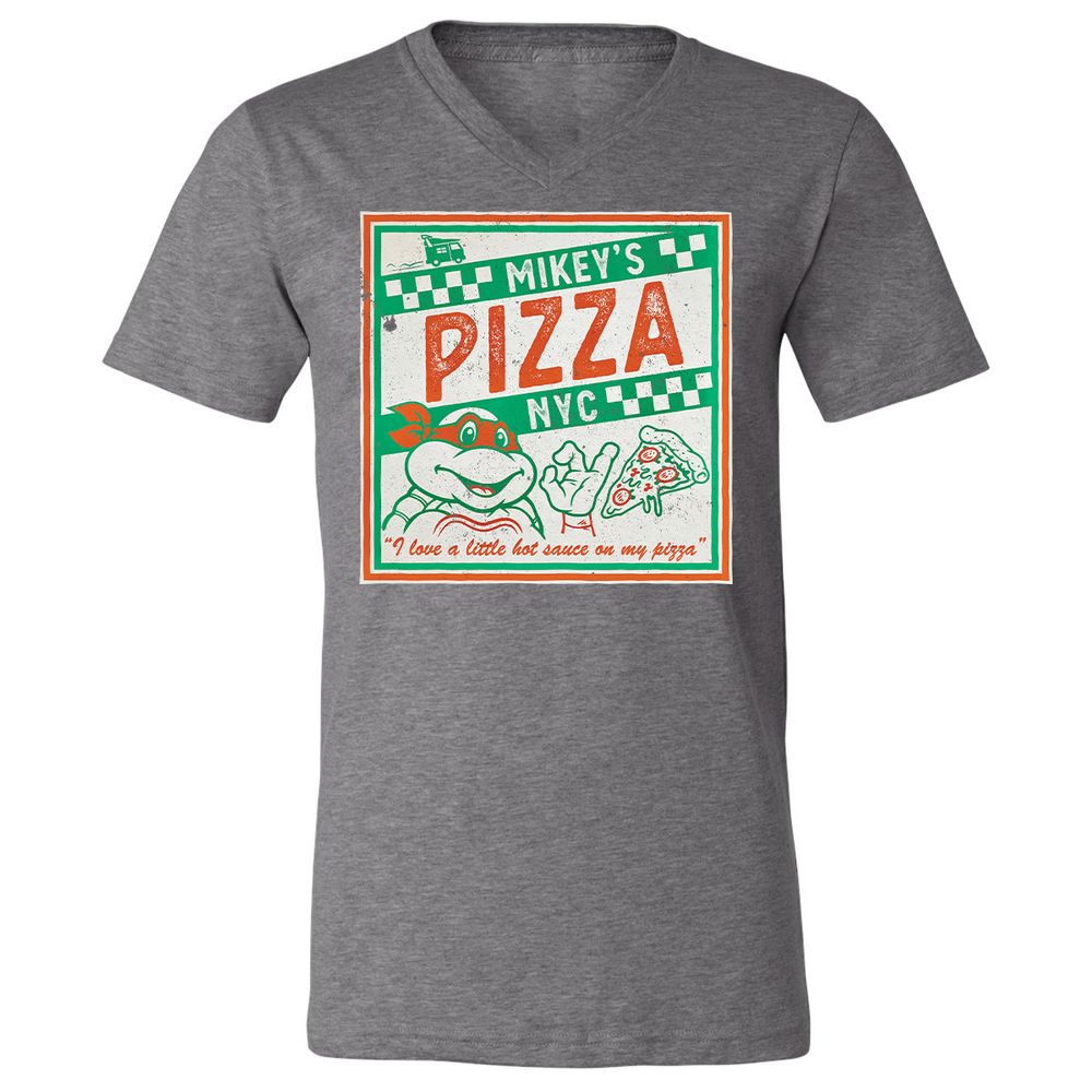 Unisex V-Neck T-Shirt - 7X3V38A6 - Deep Heather - 13