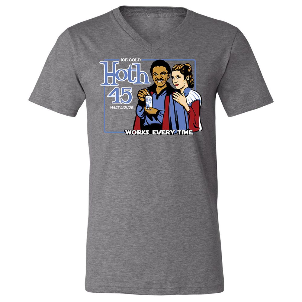 Unisex V-Neck T-Shirt - RY51NY1N - Deep Heather - 13