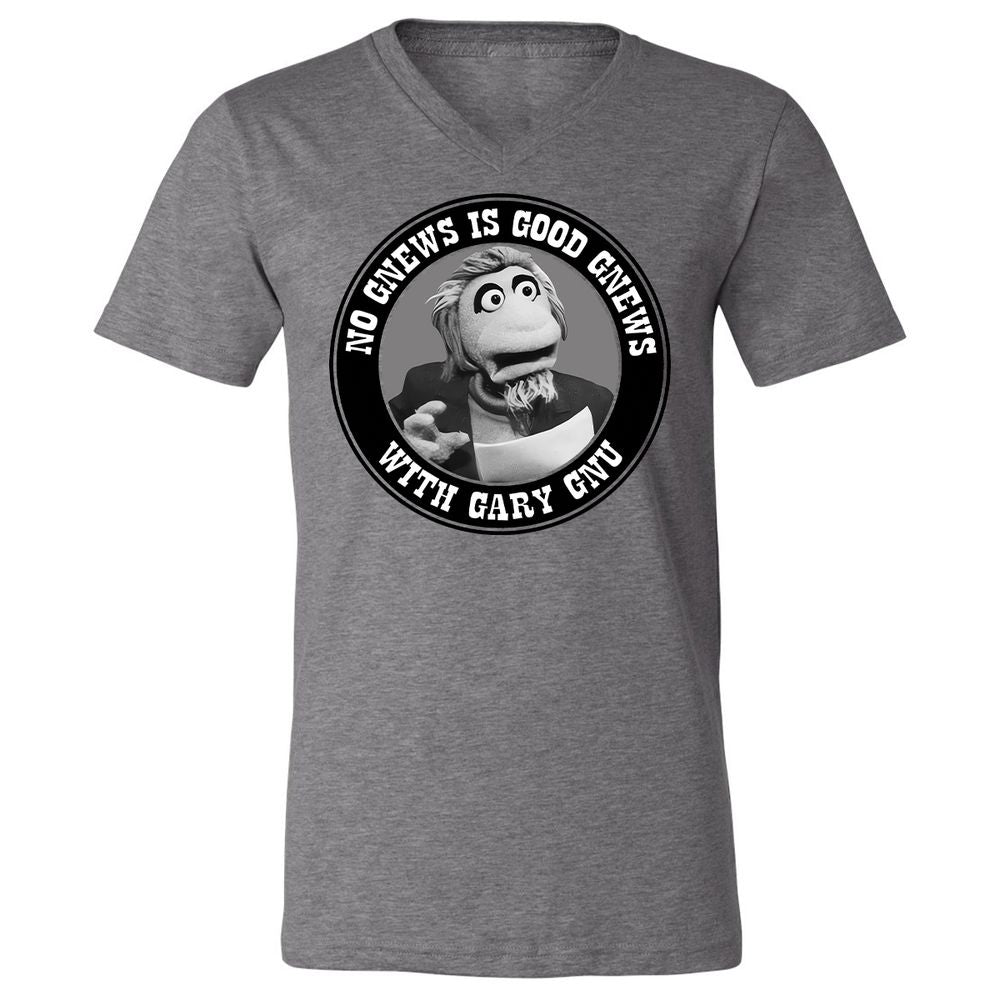 Unisex V-Neck T-Shirt - HRS8AT7S - Deep Heather - 13