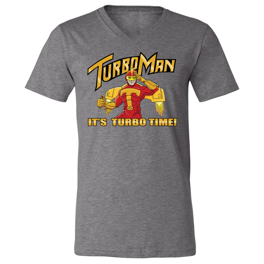 Unisex V-Neck T-Shirt - YMEVHH78 - Deep Heather - 13