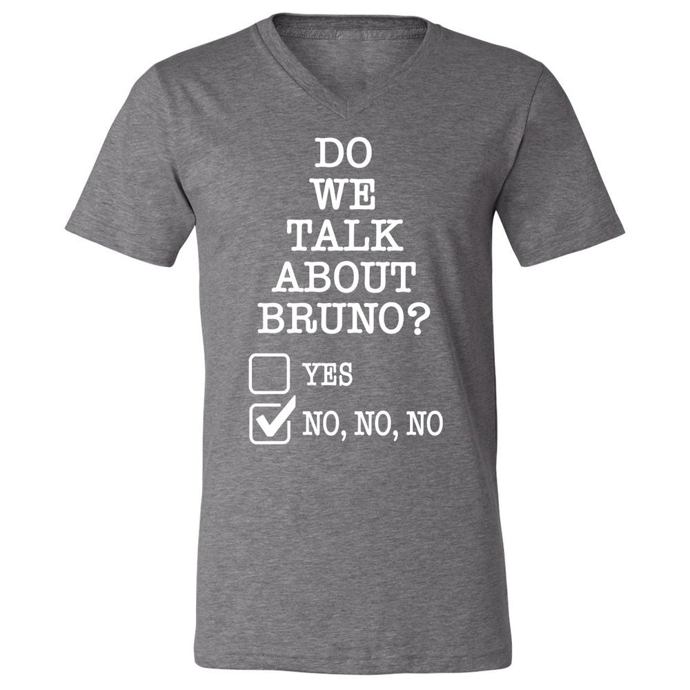 Unisex V-Neck T-Shirt - Black - Deep Heather - 13