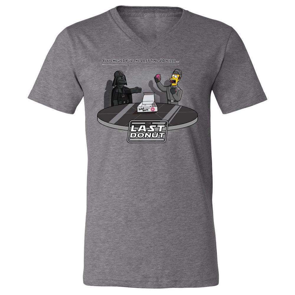 Unisex V-Neck T-Shirt - G281E1NA - Deep Heather - 13