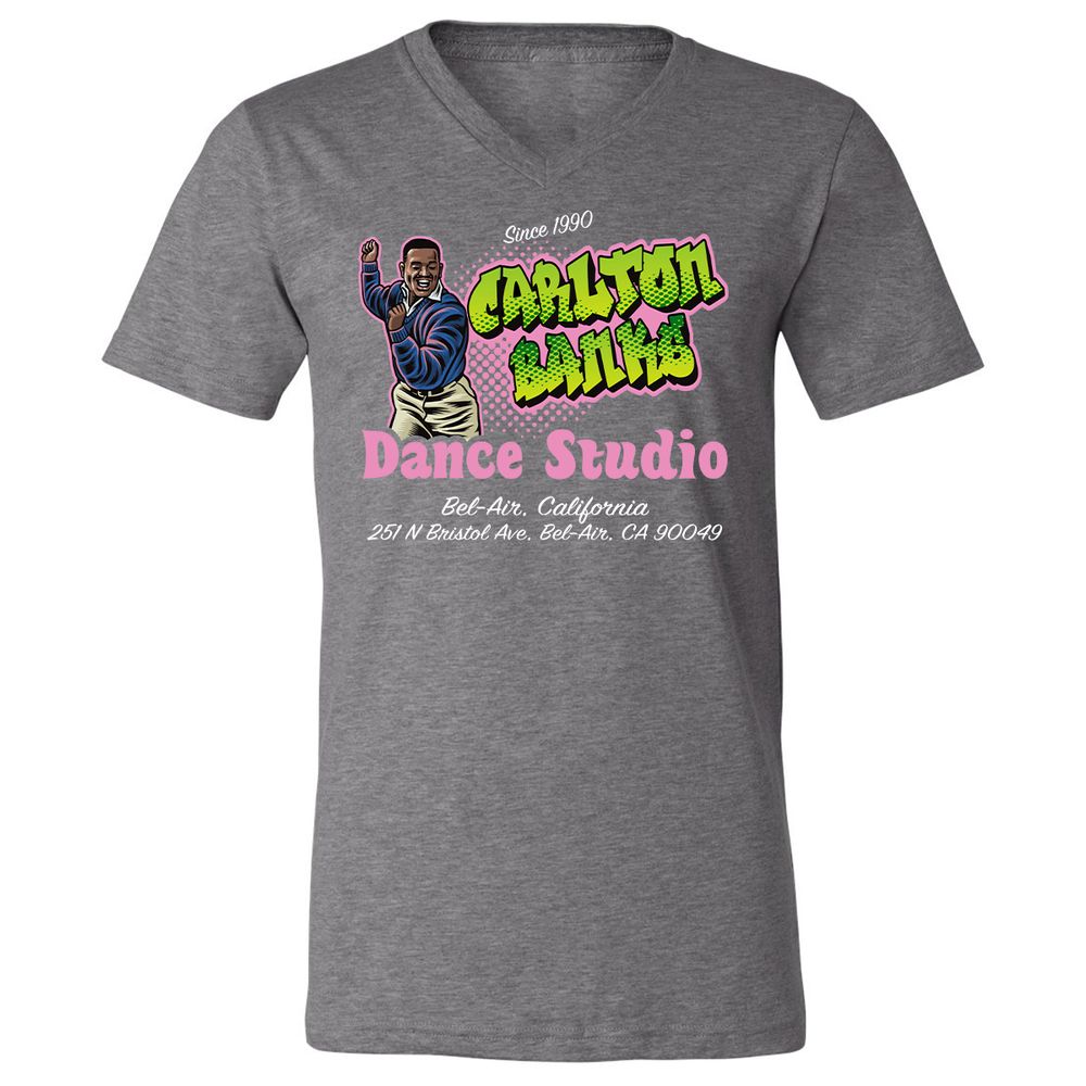 Unisex V-Neck T-Shirt - 448FPX3C - Deep Heather - 13