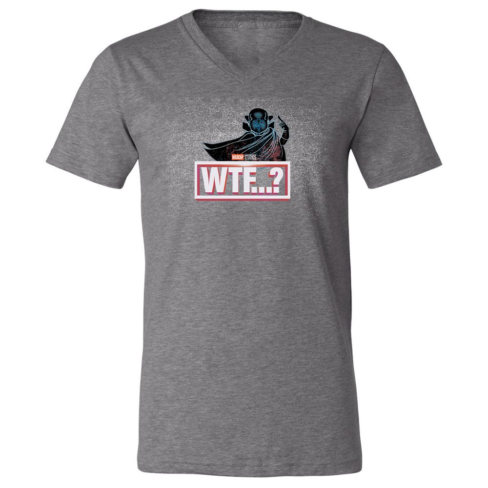 Unisex V-Neck T-Shirt - 775L3Q9J - Deep Heather - 13