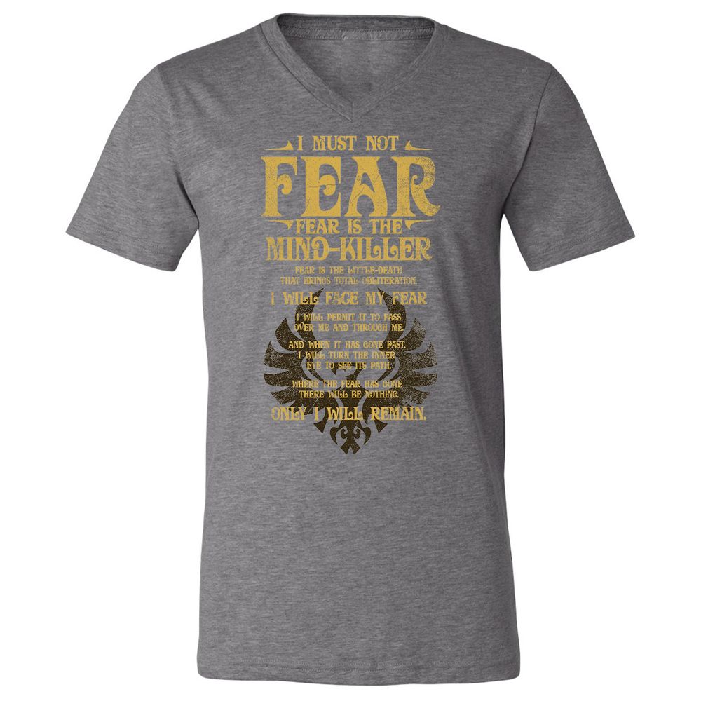 Unisex V-Neck T-Shirt - 5WVDCC5H - Deep Heather - 13