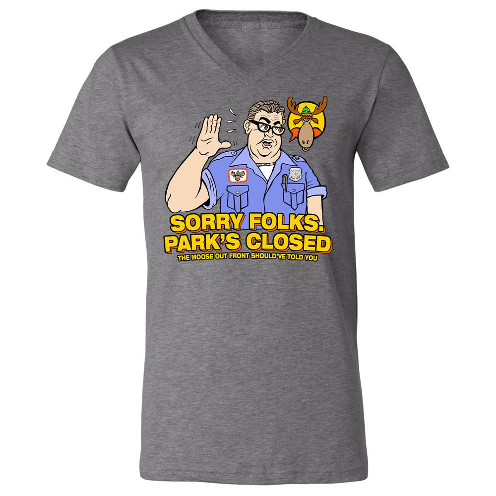 Unisex V-Neck T-Shirt - DBGZWSC2 - Deep Heather - 13