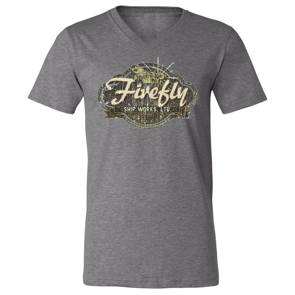 Unisex V-Neck T-Shirt - V816REAA - Deep Heather - 13