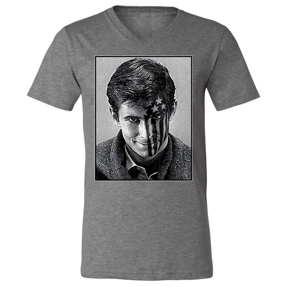 Unisex V-Neck T-Shirt - 3LGJZ4EC - Deep Heather - 13