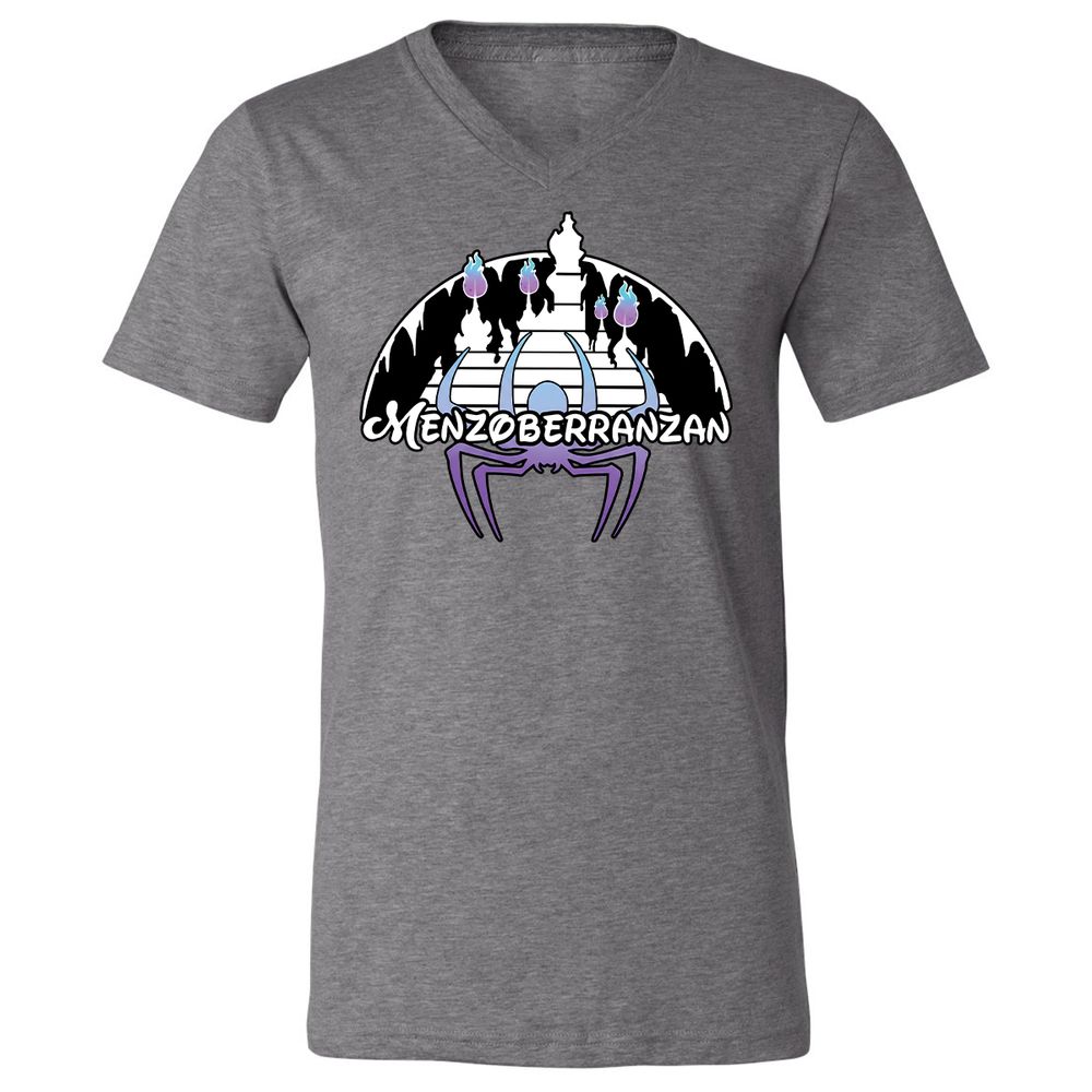 Unisex V-Neck T-Shirt - 61RZZJWE - Deep Heather - 13