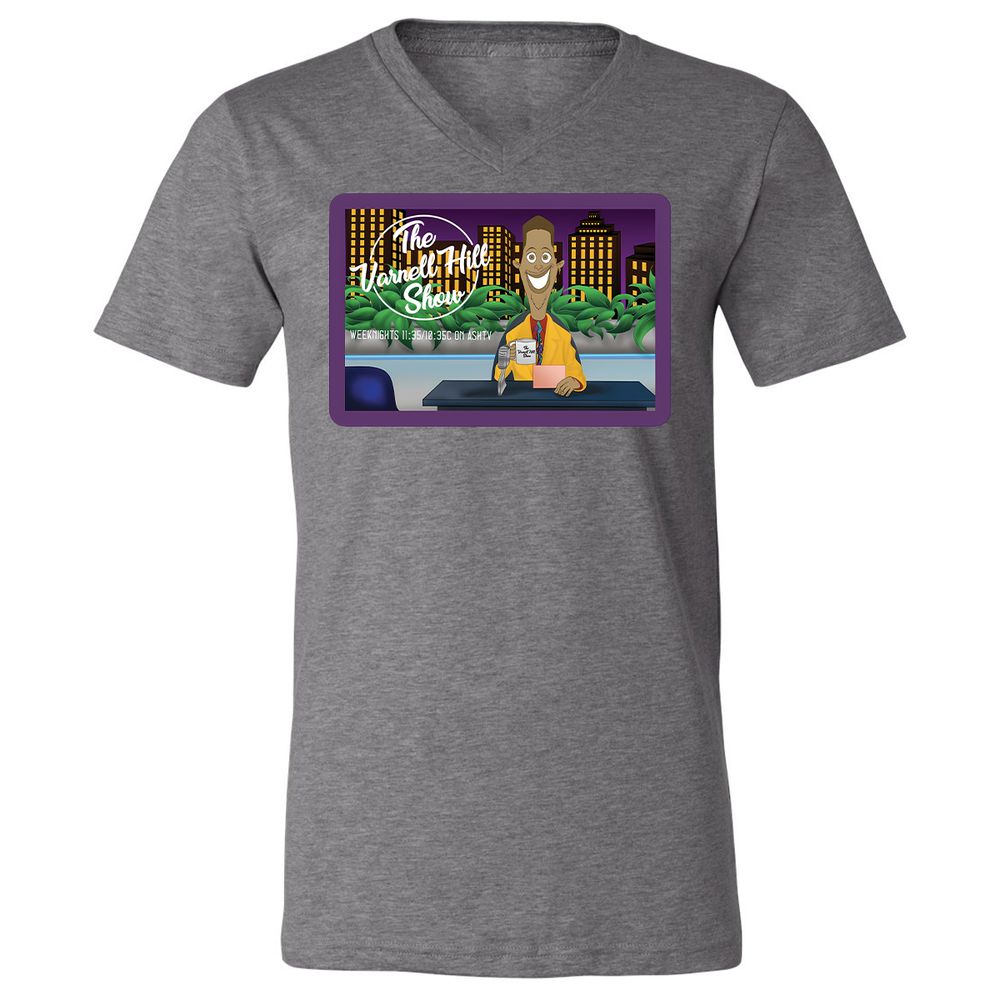 Unisex V-Neck T-Shirt - GFZBWZ5T - Deep Heather - 13