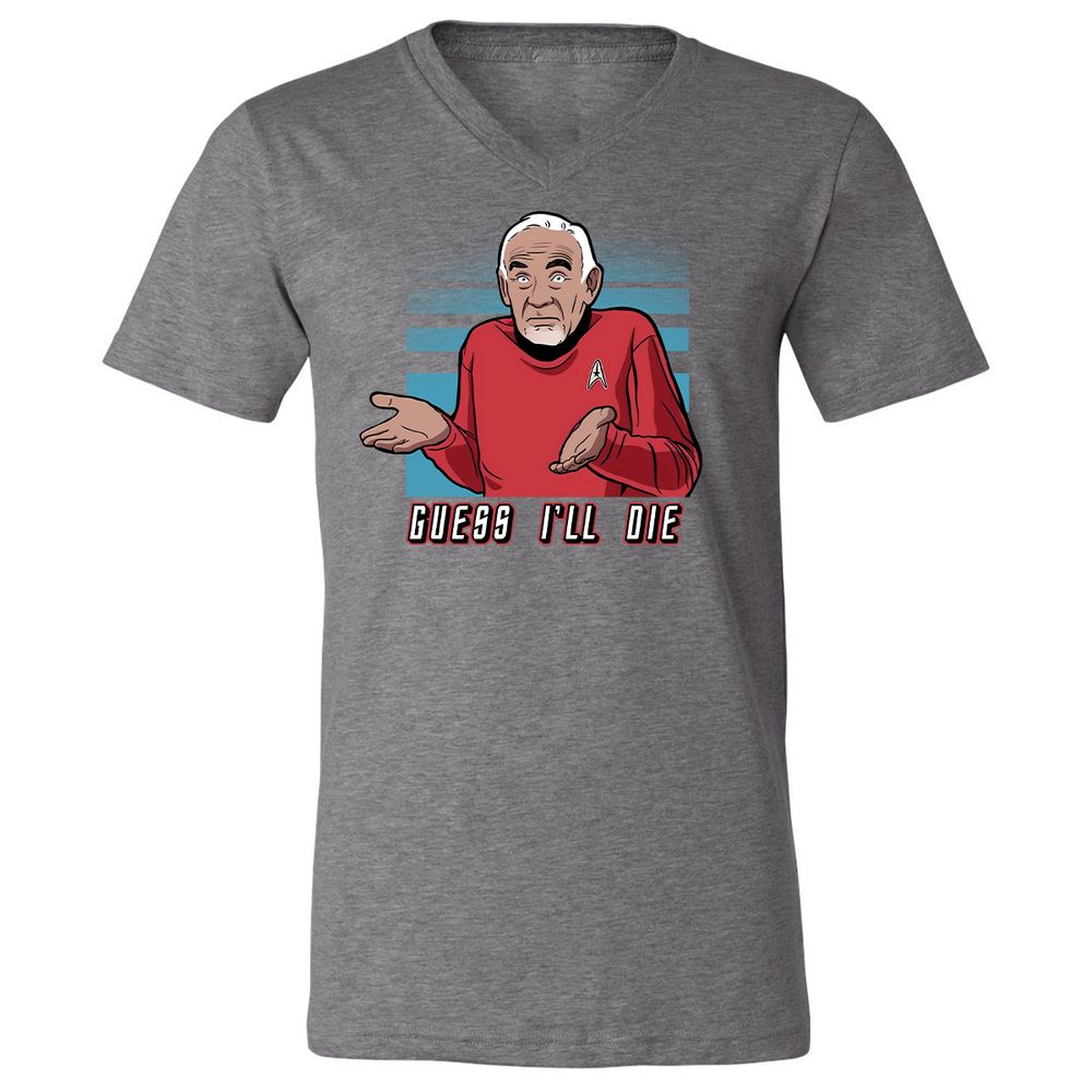 Unisex V-Neck T-Shirt - R2EXTKL5 - Deep Heather - 13