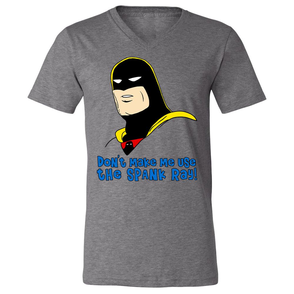 Unisex V-Neck T-Shirt - 627JNRCQ - Deep Heather - 13