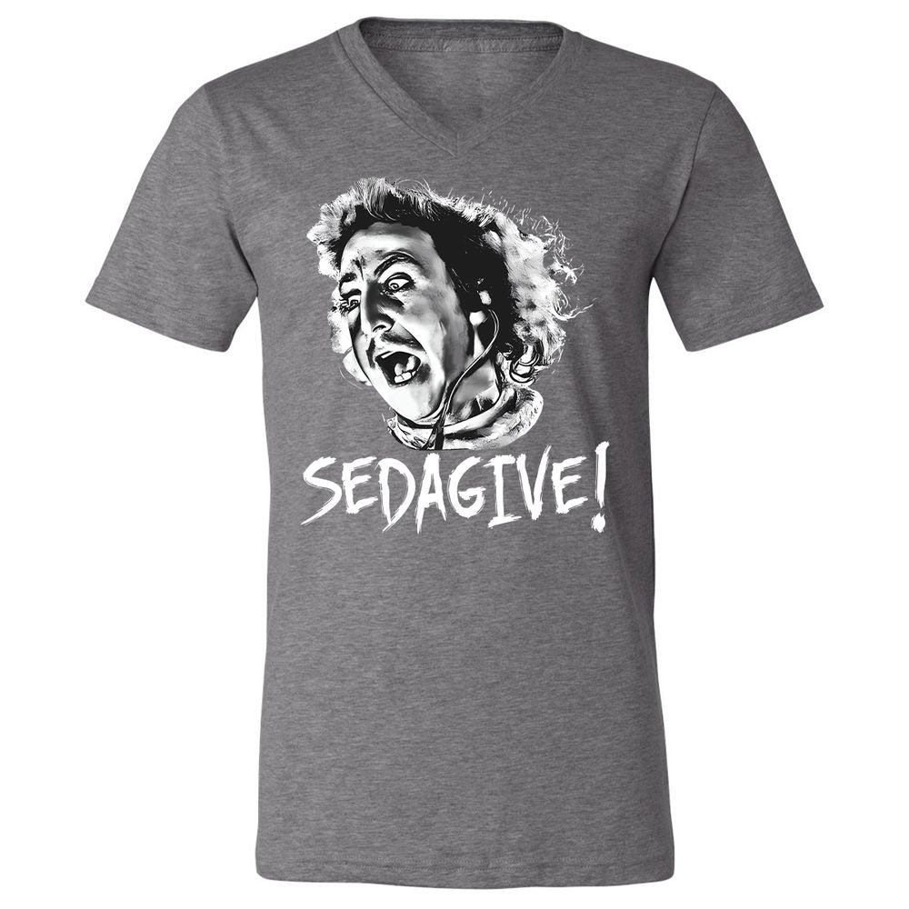 Unisex V-Neck T-Shirt - LF2UNZRP - Deep Heather - 13