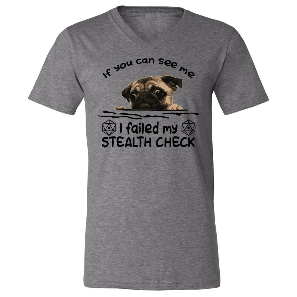 Unisex V-Neck T-Shirt - ED6745N5 - Deep Heather - 13