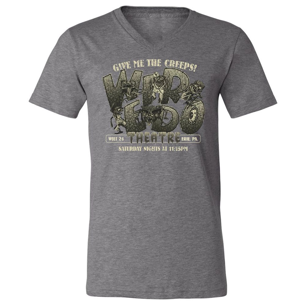 Unisex V-Neck T-Shirt - A5TCCGZD - Deep Heather - 13