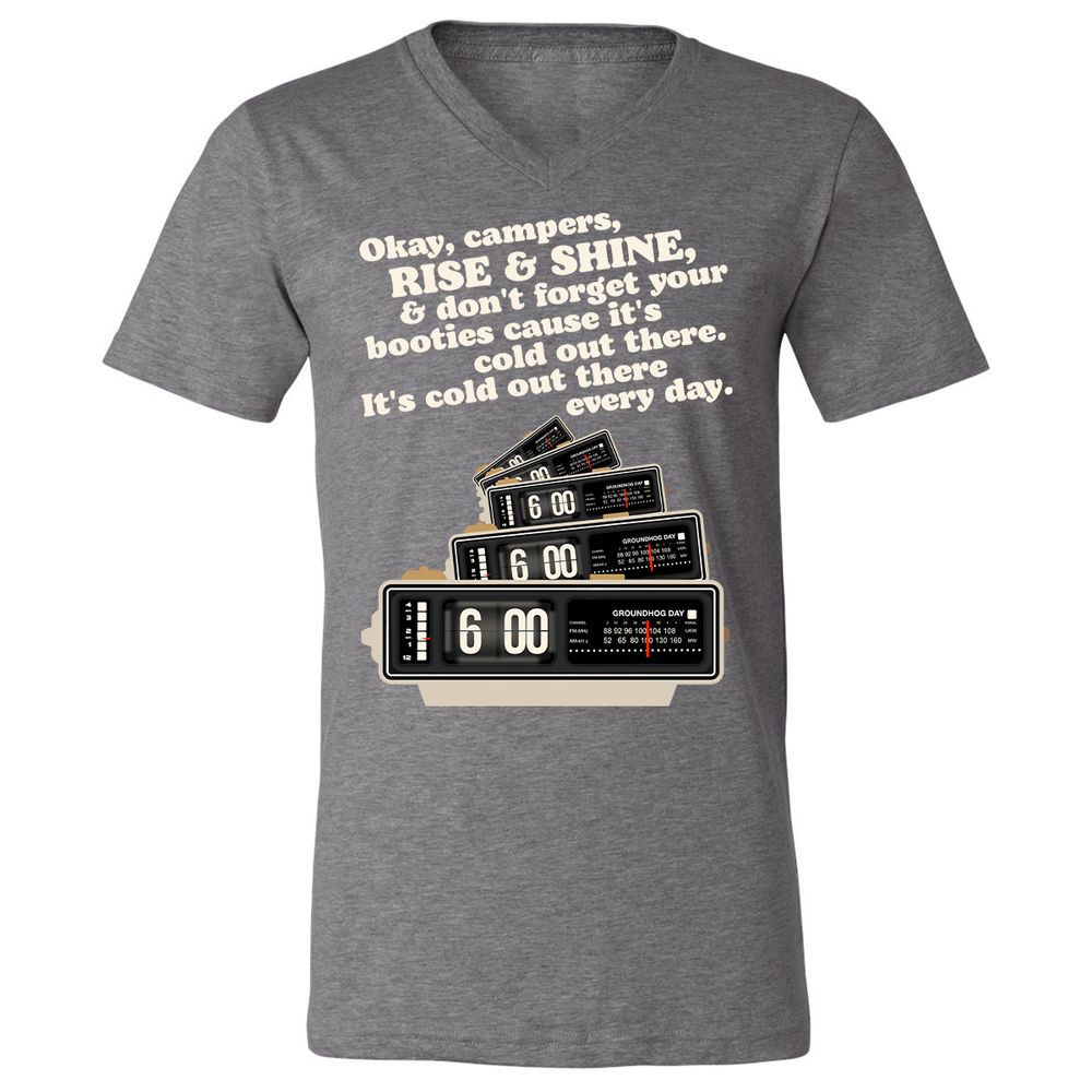 Unisex V-Neck T-Shirt - XYCEET35 - Deep Heather - 13