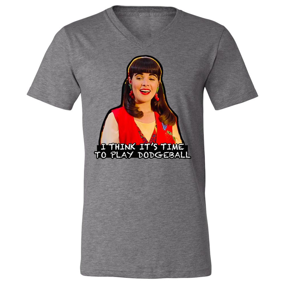Unisex V-Neck T-Shirt - CNMR5UGP - Deep Heather - 13