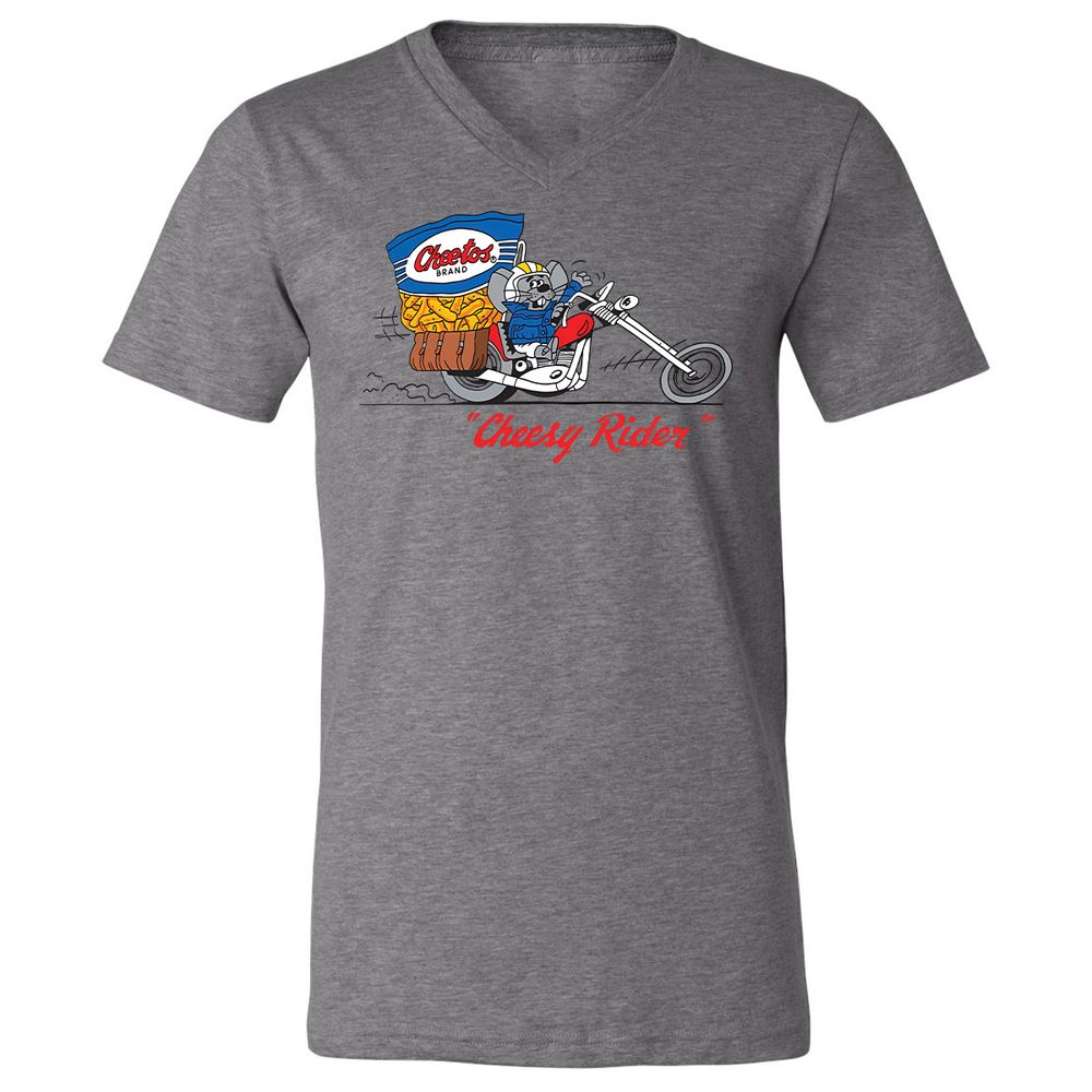 Unisex V-Neck T-Shirt - DQSQHPXT - Deep Heather - 13