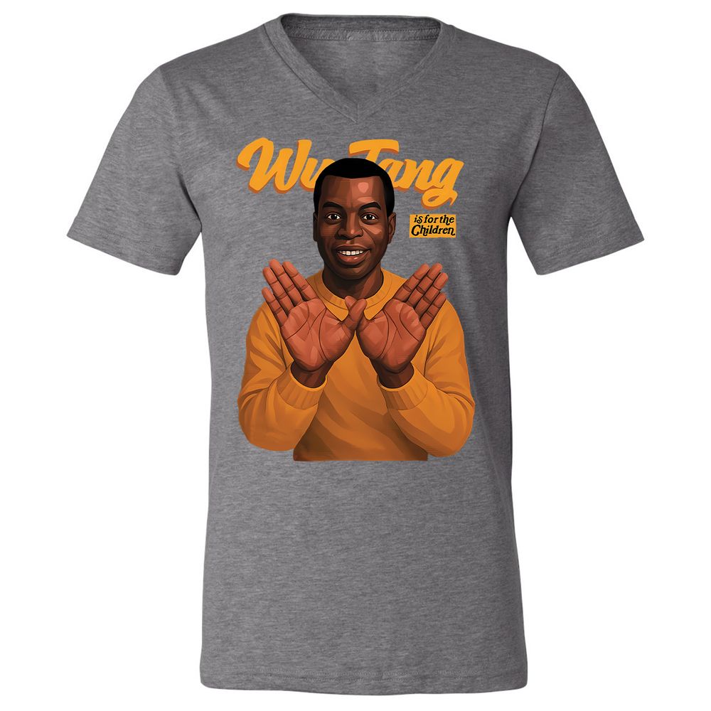 Unisex V-Neck T-Shirt - 67QQ5VEH - Deep Heather - 13