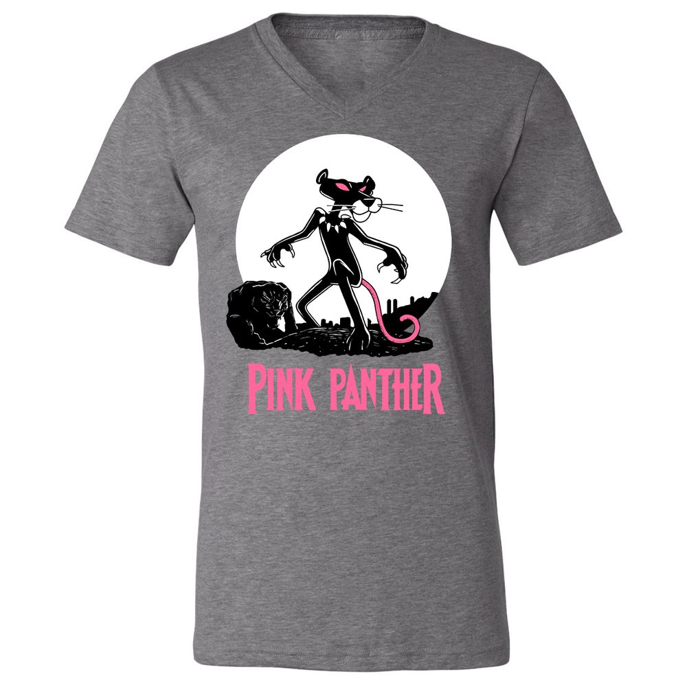Unisex V-Neck T-Shirt - WQ7S88AN - Deep Heather - 13